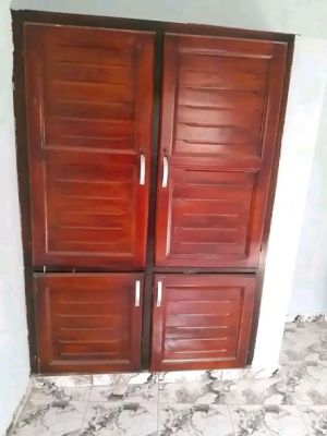 Modern studio 60,000frs newly constructed for rent in bonaberi petrolex not far from the main road in a gate.