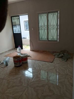 Studio moderne à nyalla nkolbong sur l'axe du stade japoma à 20m du goudron